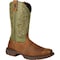 Durango Western Boot, 10 D, Leather, 12 in H, Coffee Cactus DB5416 - alternate 1